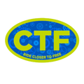 Closer to Free CTF Colorful Car Magnet