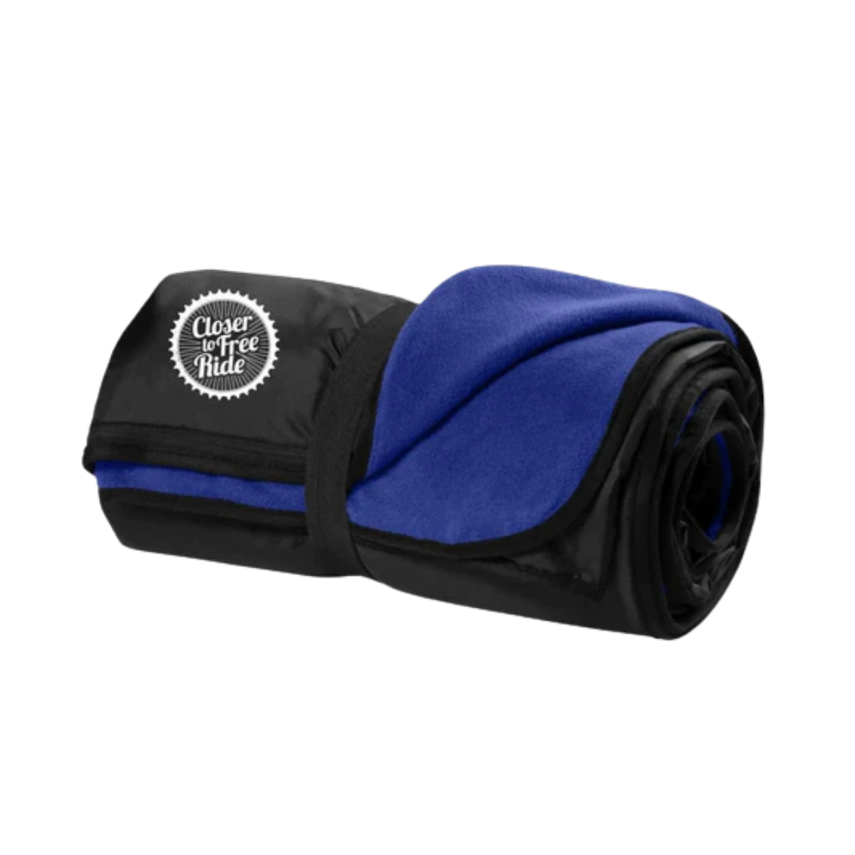 Closer to Free Logo Travel Blanket